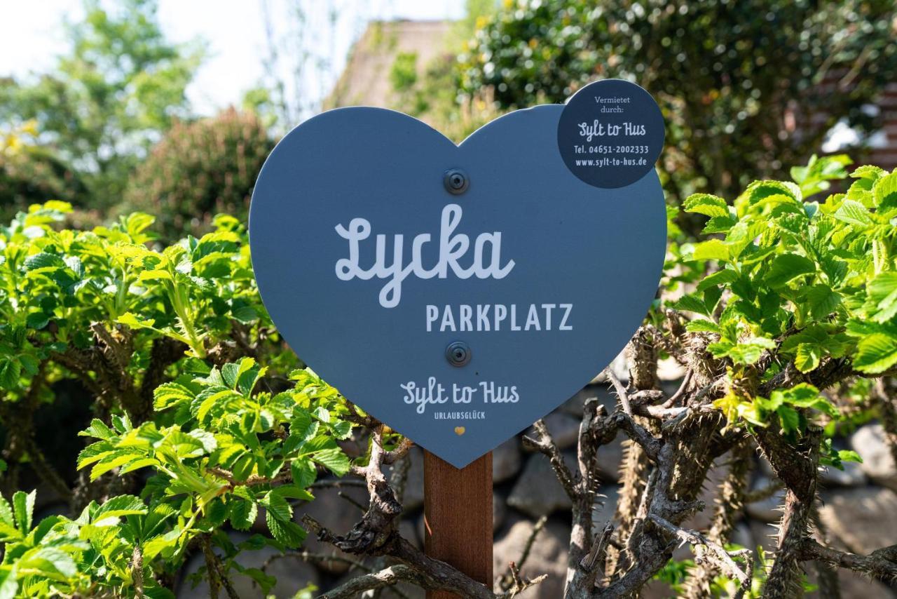 Appartement Lycka Keitum Buitenkant foto